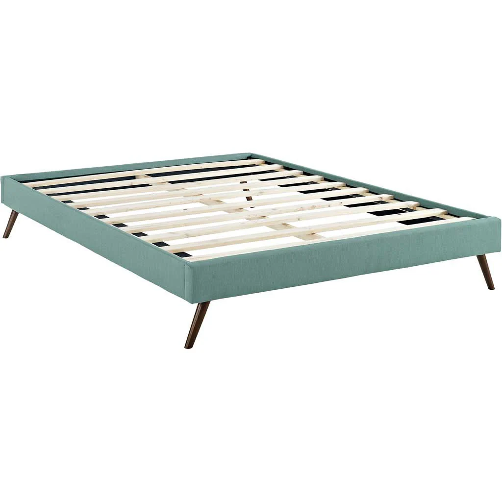 Helena Fabric Bed Laguna - Image 4