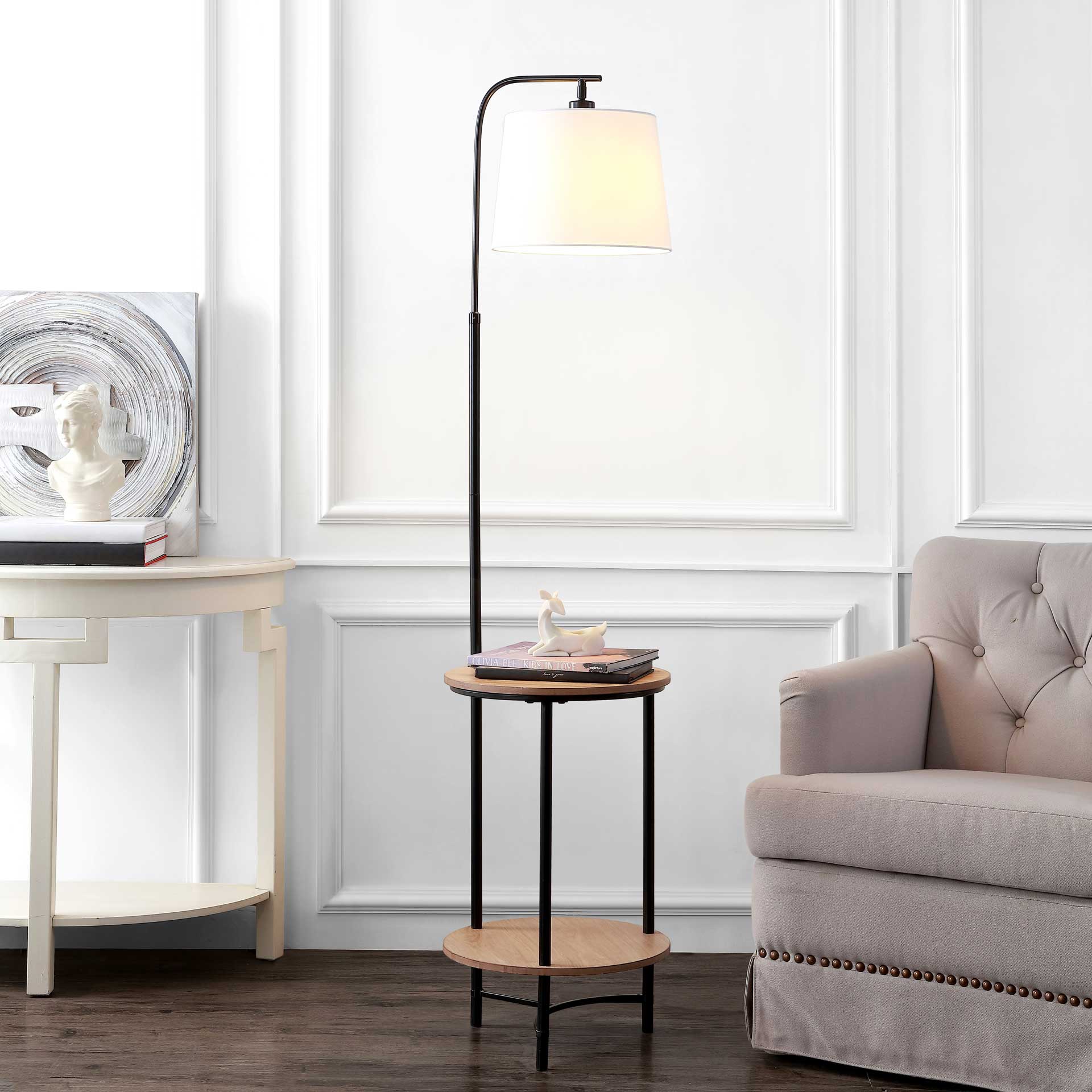 Henni Floor Lamp Matte Black - Image 4