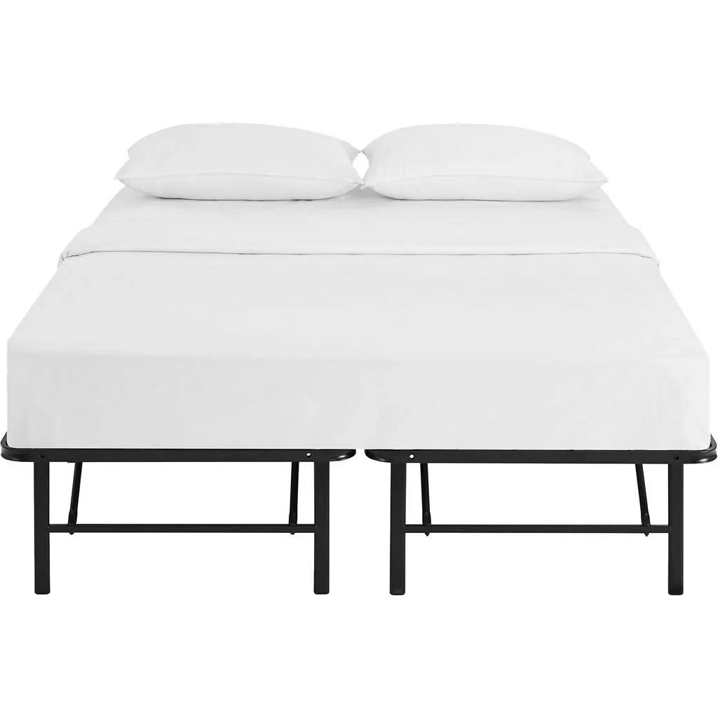 Henry Stainless Steel Bed Brown - Image 3
