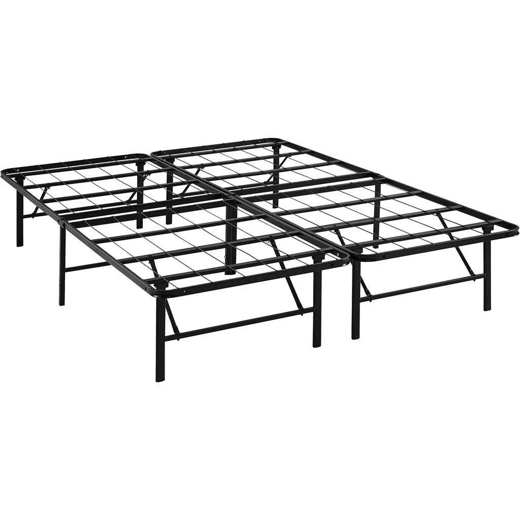 Henry Stainless Steel Bed Brown - Image 4