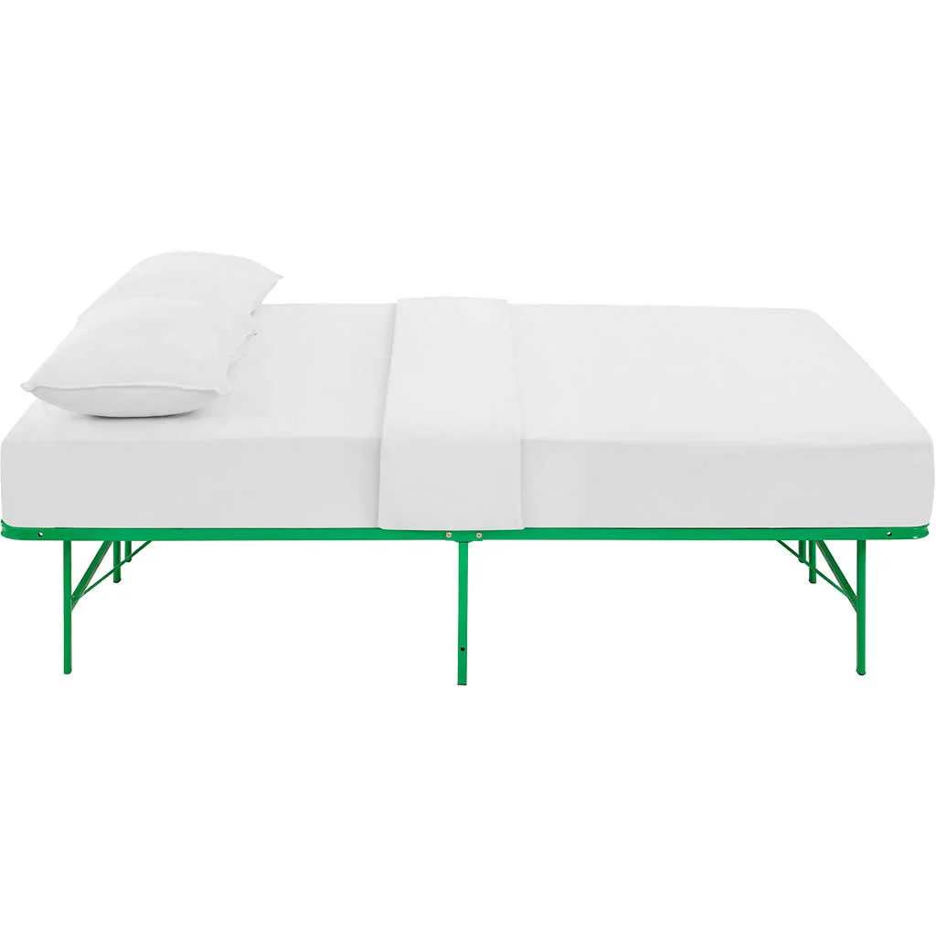Henry Stainless Steel Bed Green - Image 2