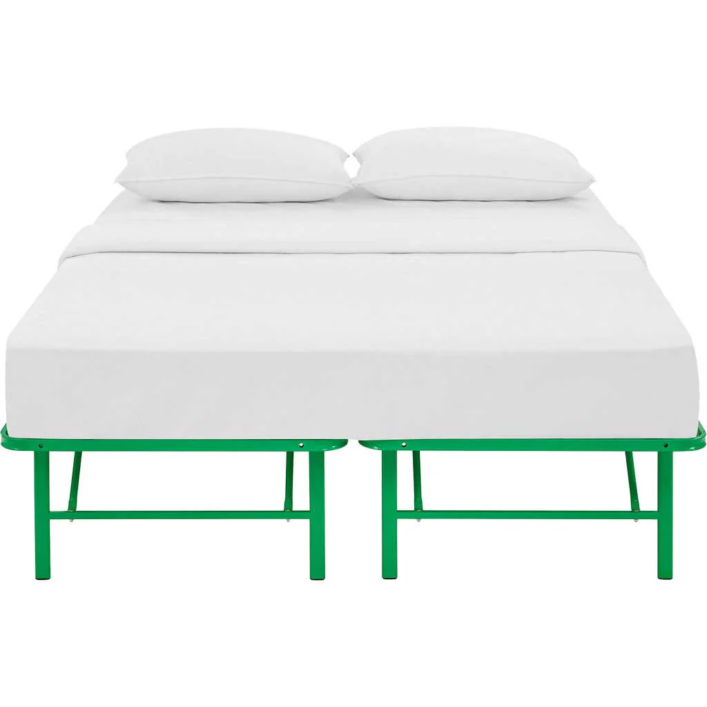 Henry Stainless Steel Bed Green - Image 3