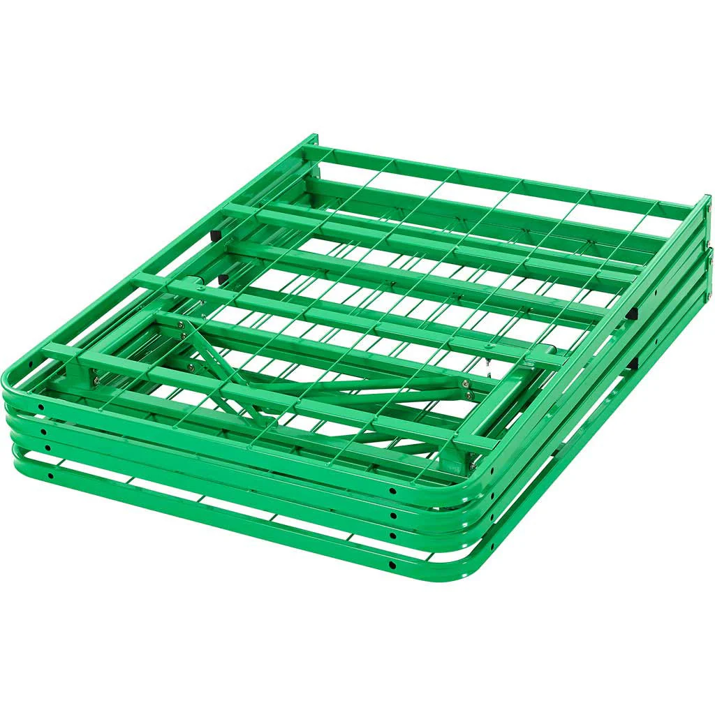 Henry Stainless Steel Bed Green - Image 5