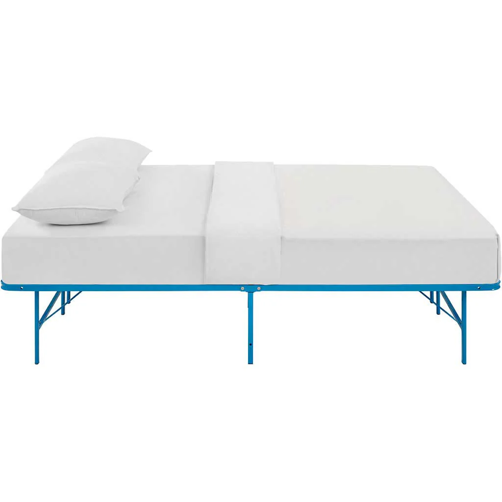 Henry Stainless Steel Bed Light Blue - Image 2