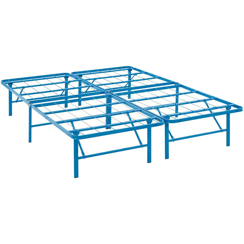 Henry Stainless Steel Bed Light Blue - Image 4