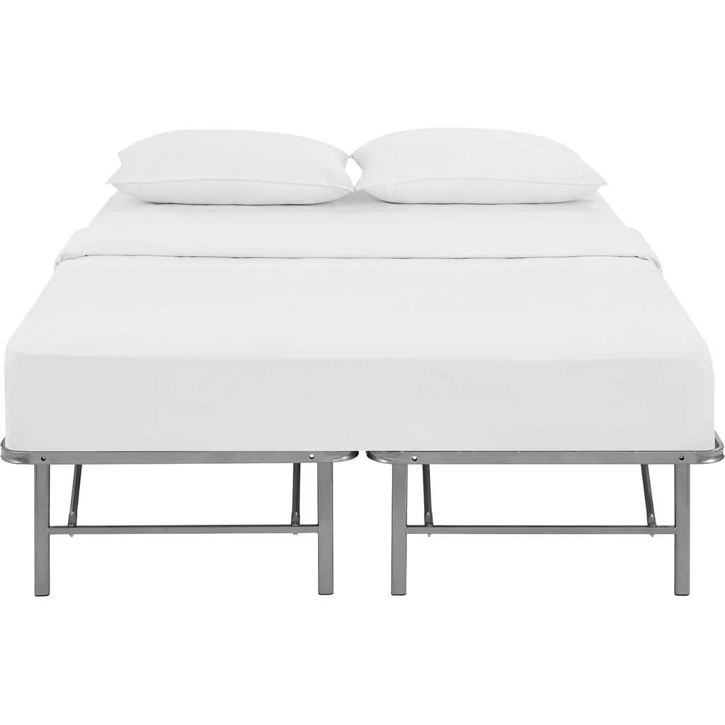 Henry Stainless Steel Bed Silver - Image 3