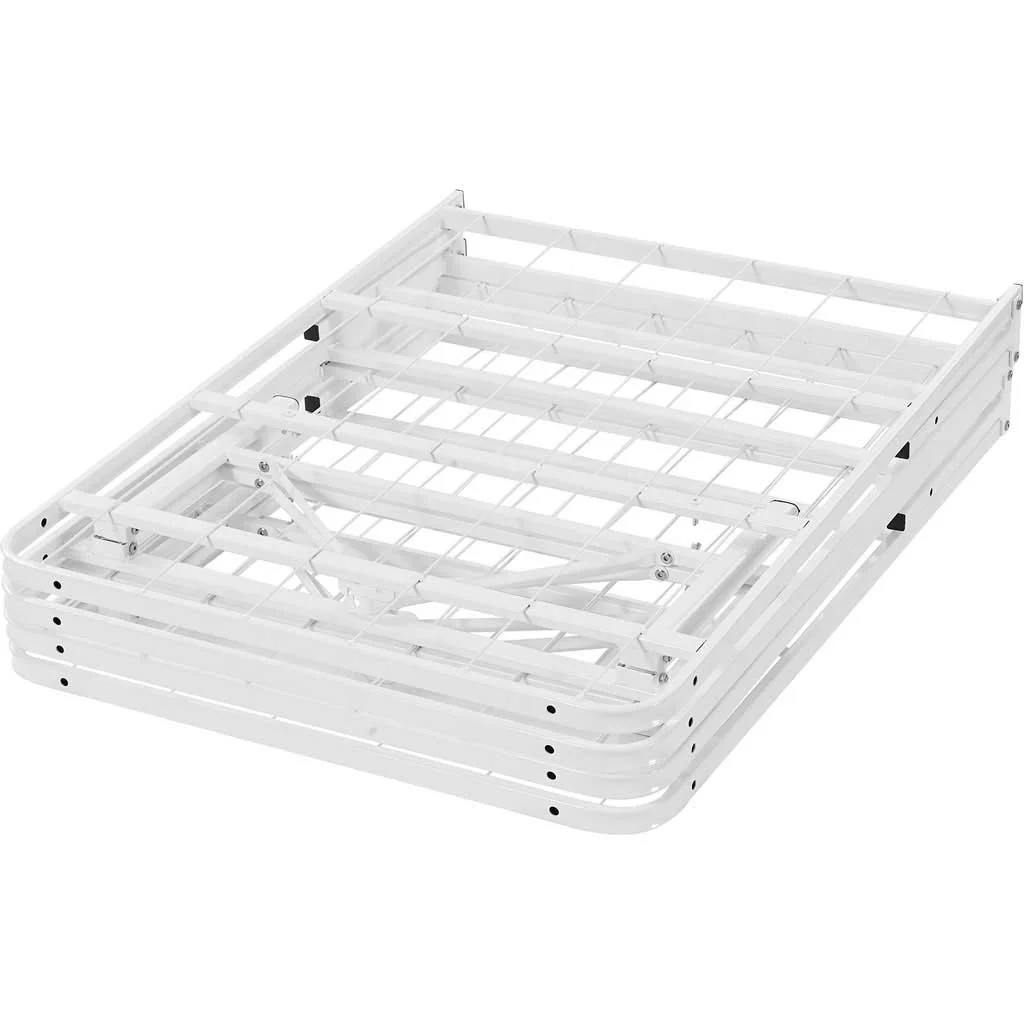 Henry Stainless Steel Bed White - Image 5