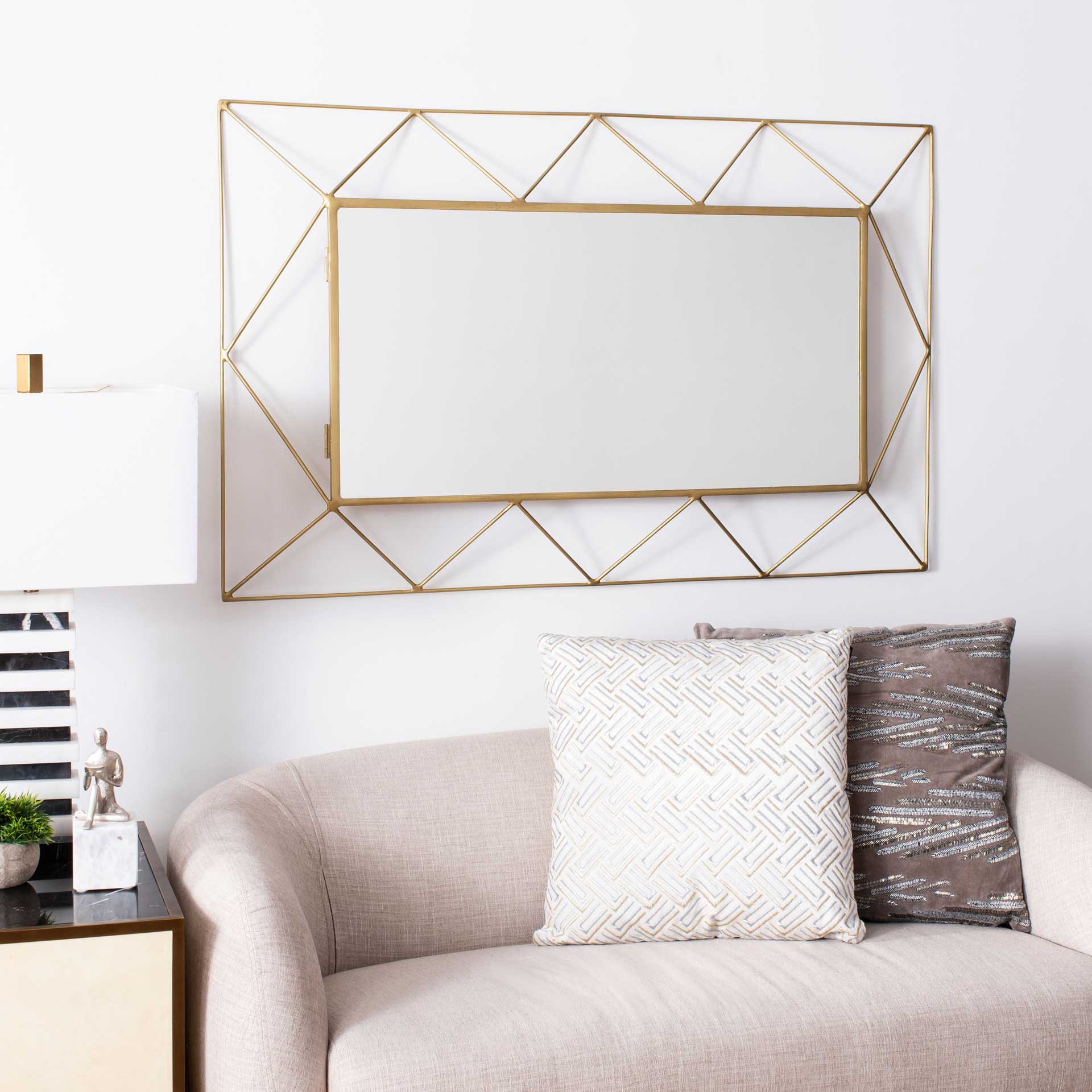 Heritage Mirror Brass - Image 3