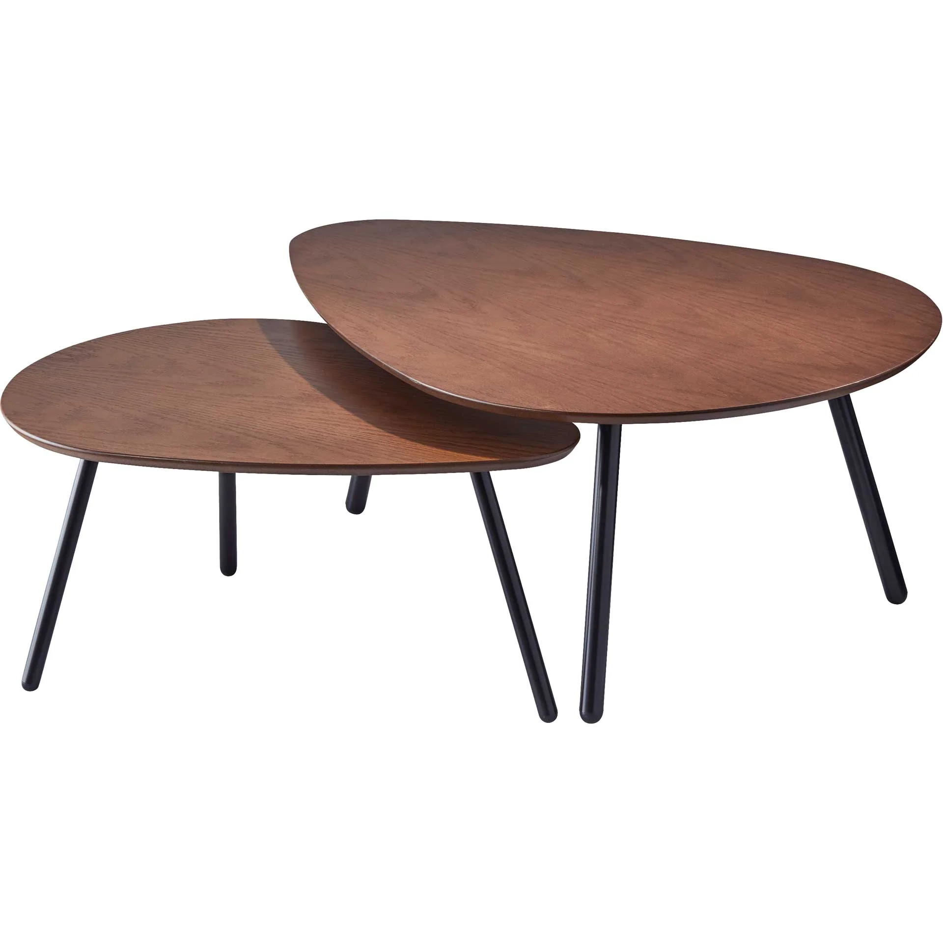 Herning Nesting Coffee Table Walnut - Image 2