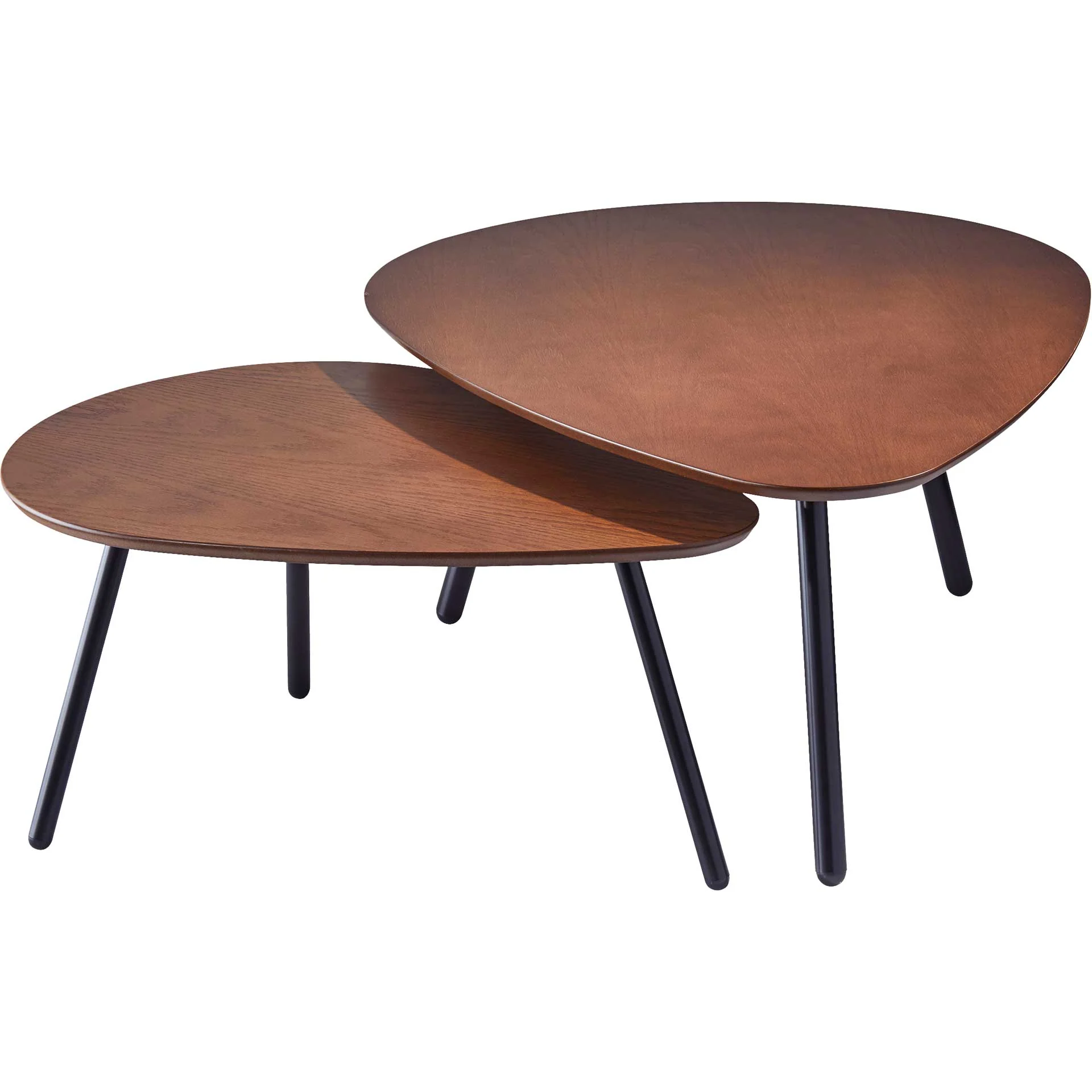 Herning Nesting Coffee Table Walnut - Image 3