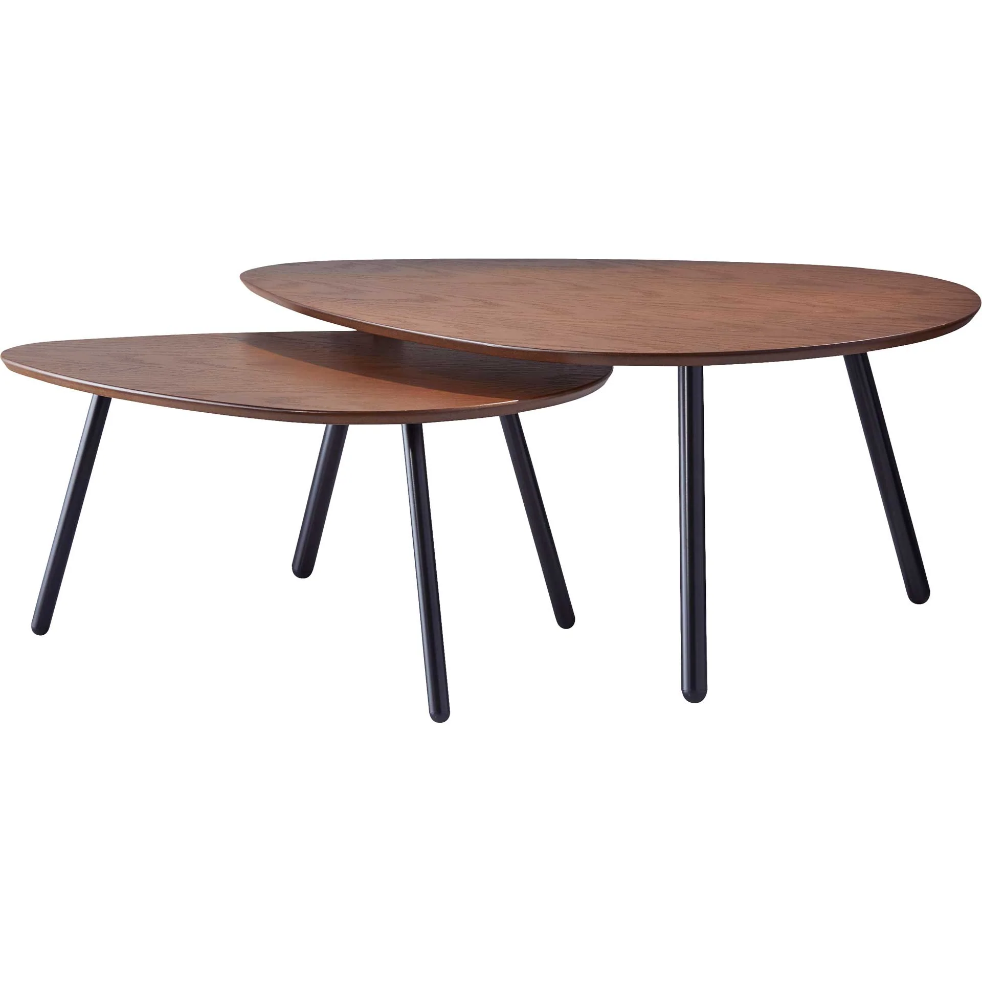 Herning Nesting Coffee Table Walnut - Image 6