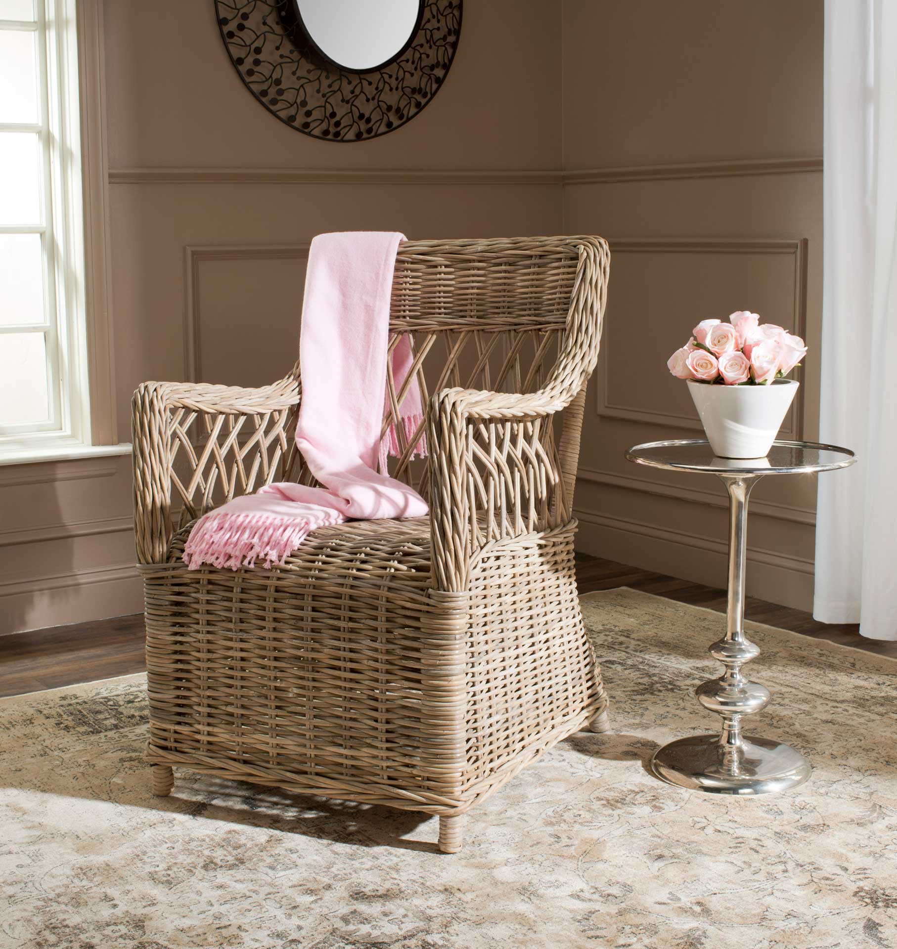 Hima Rattan Arm Chair Natural - Image 5