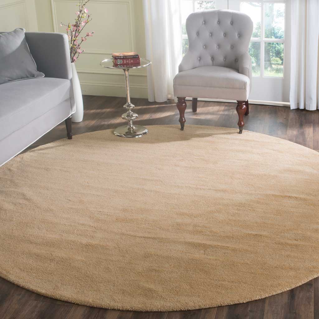 Himalaya Beige Round Rug - Image 4