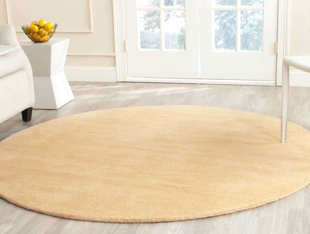 Himalaya Beige Round Rug - Image 5