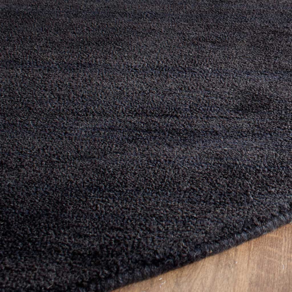 Himalaya Black Round Rug - Image 2