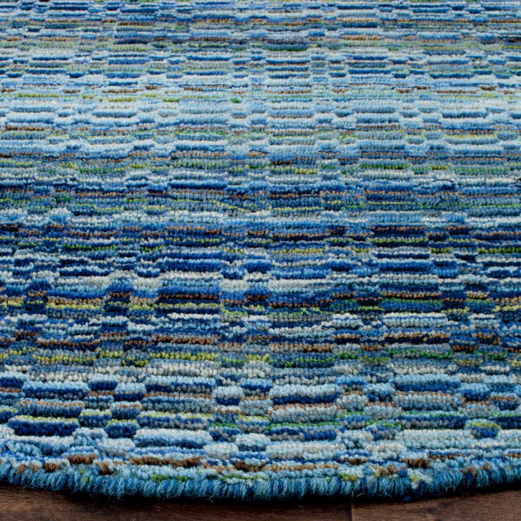 Himalaya Blue/Multi Round Rug - Image 2
