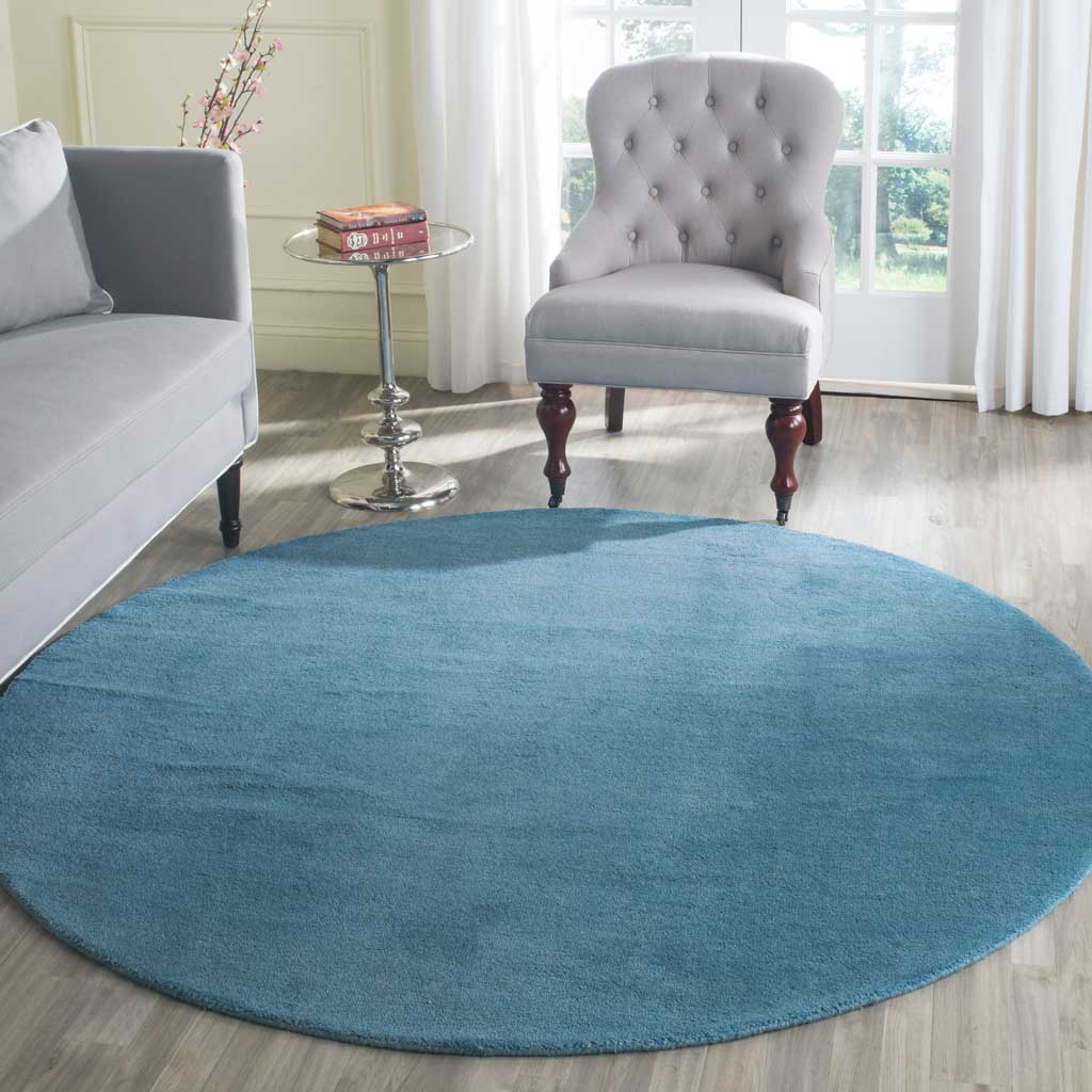 Himalaya Blue Round Rug - Image 3
