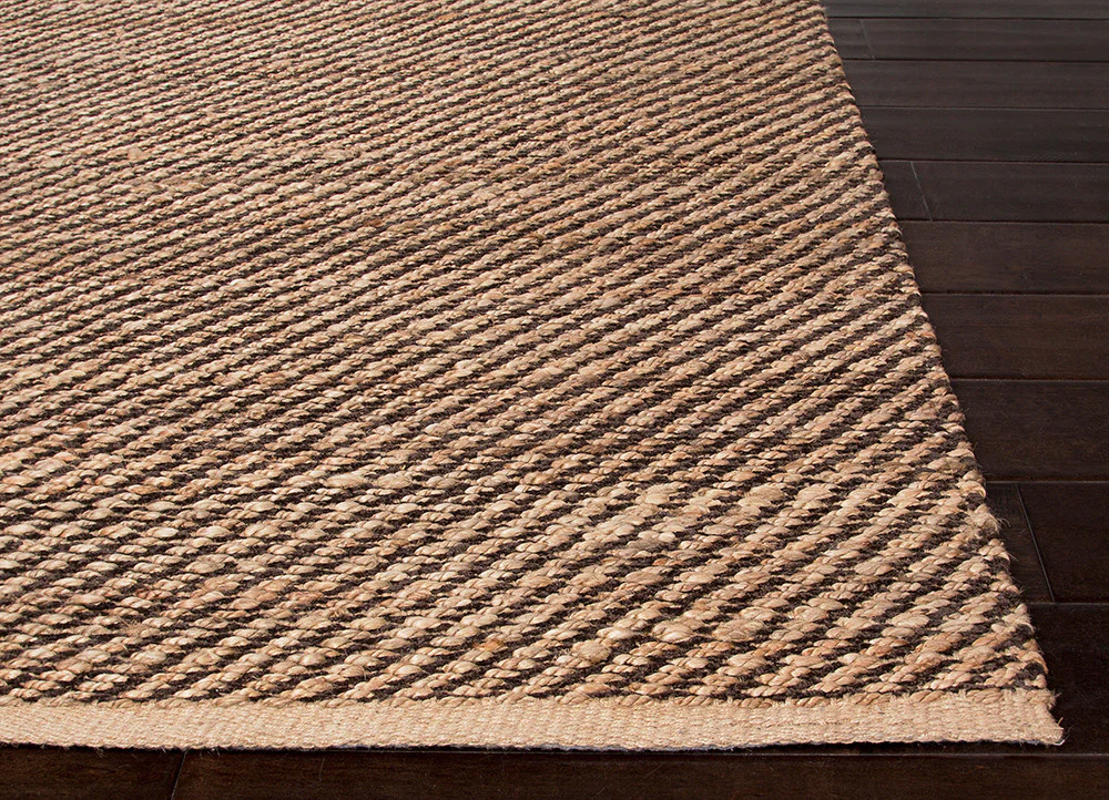Himalaya Diagonal Weave Chocolate Area Rug - Image 3