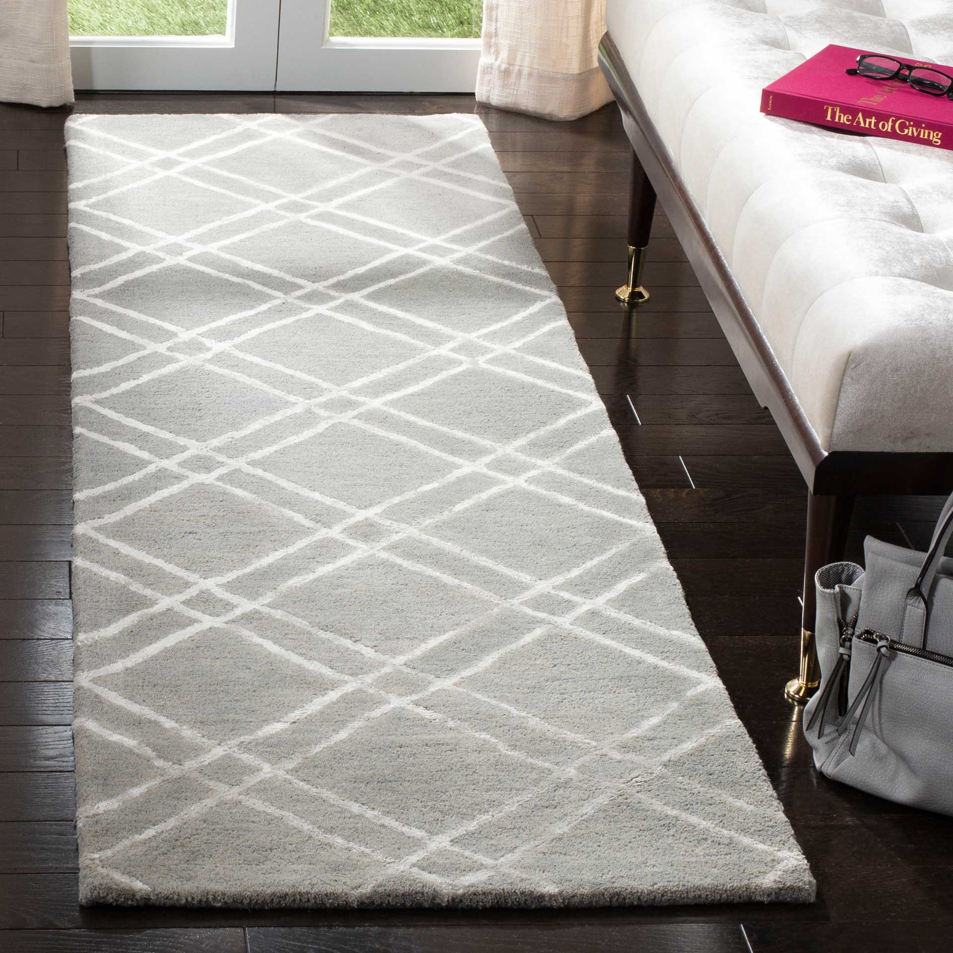 Himalaya Gray/Silver Runner Rug - Image 2