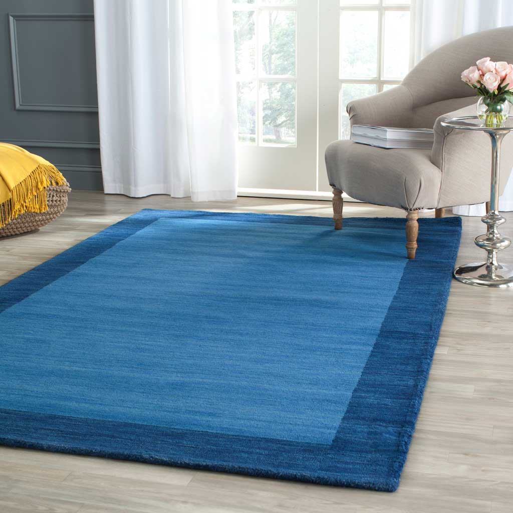 Himalaya Light Blue/Dark Blue Area Rug - Image 5
