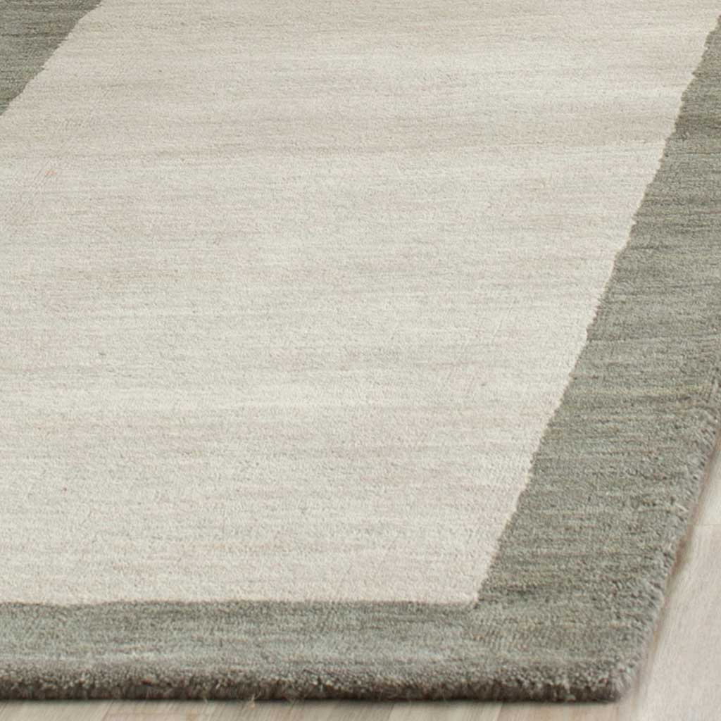 Himalaya Light Gray/Dark Gray Runner Rug - Image 2