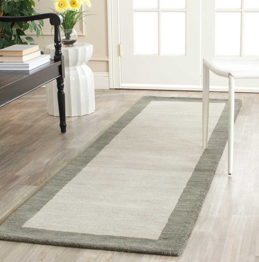 Himalaya Light Gray/Dark Gray Runner Rug - Image 3