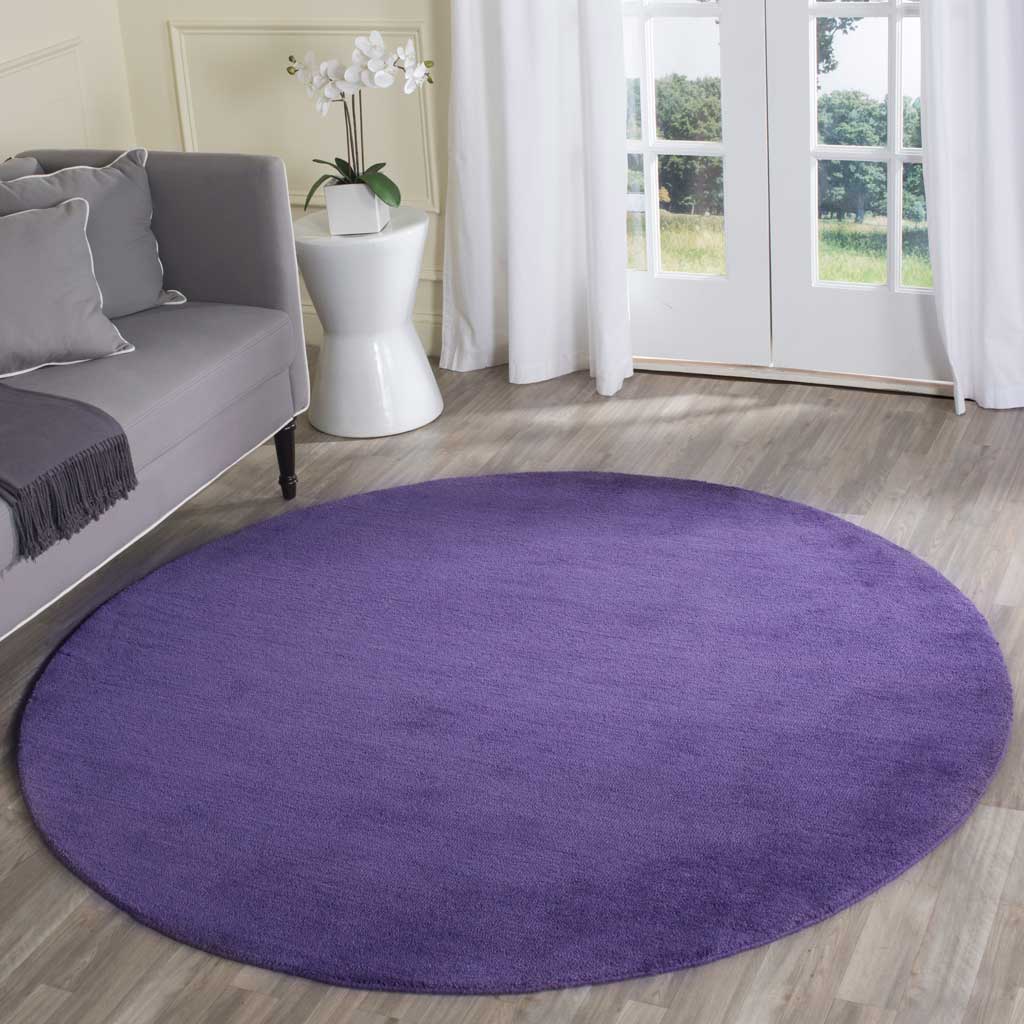 Himalaya Purple Round Rug - Image 3