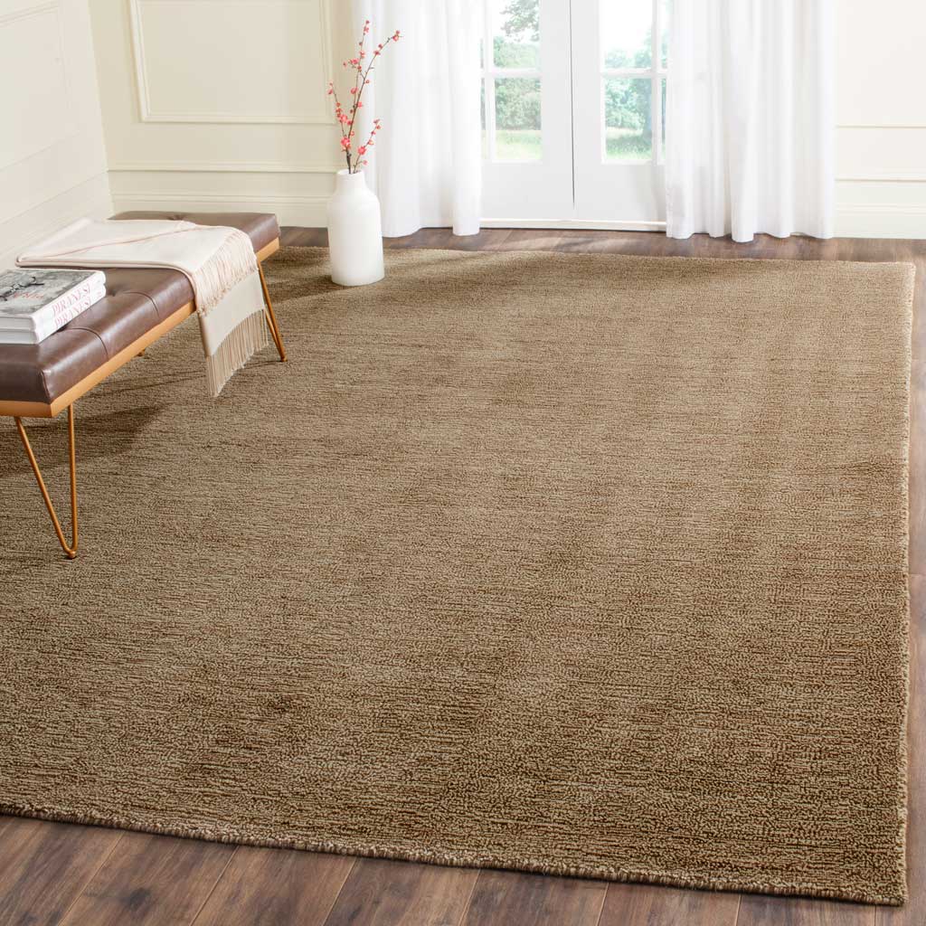 Himalaya Solid Brown Area Rug - Image 5