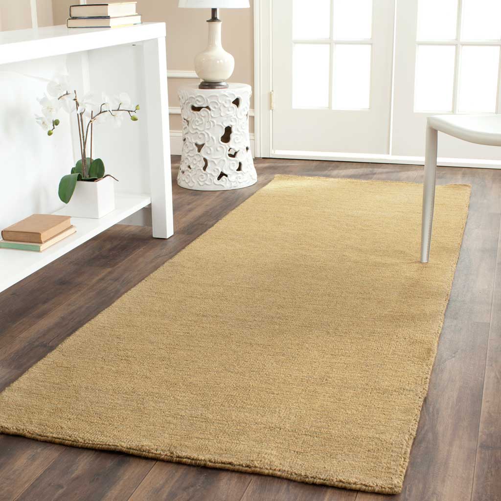 Himalaya Solid Green Runner Rug - Image 3