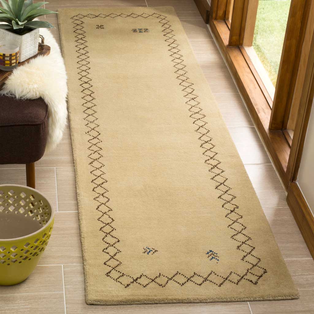 Himalaya Symbol Beige/Multi Runner Rug - Image 2