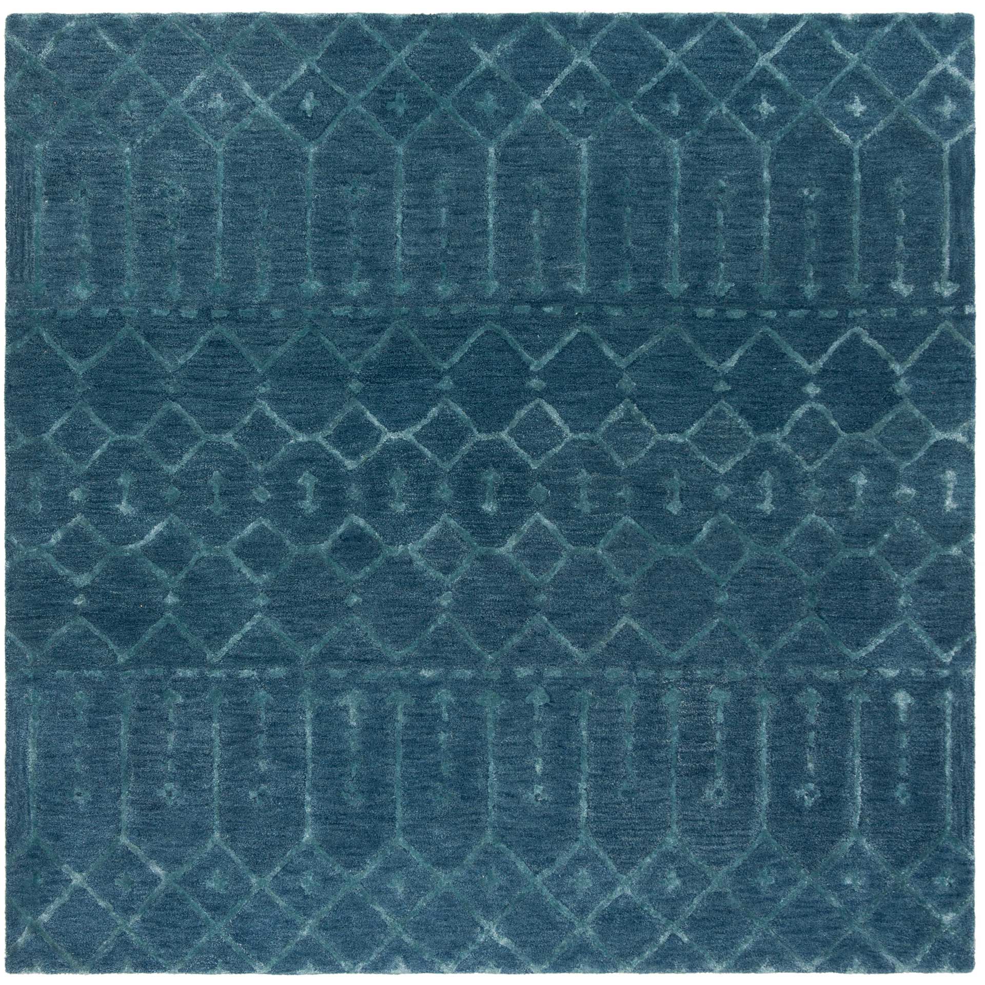 Himalaya Tribal Navy/Silver Area Rug - Image 2