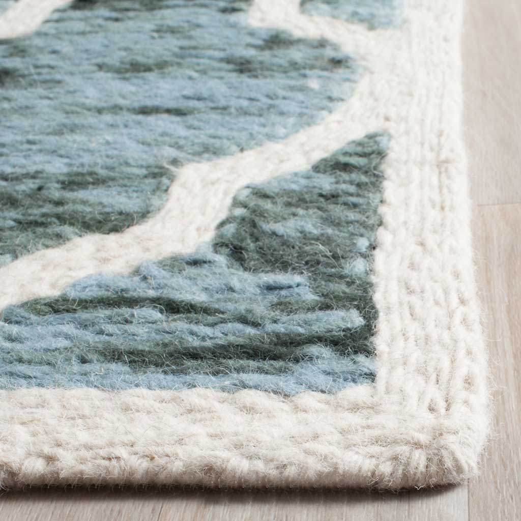 Himalaya Turquoise/Ivory Area Rug - Image 5