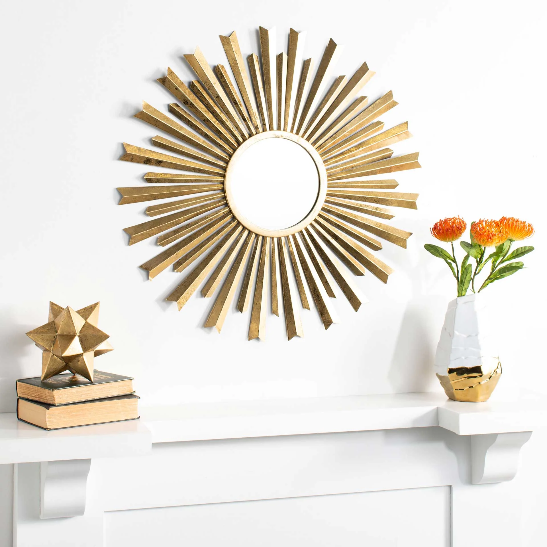 Hobbs Sunburst Mirror Gold - Image 4