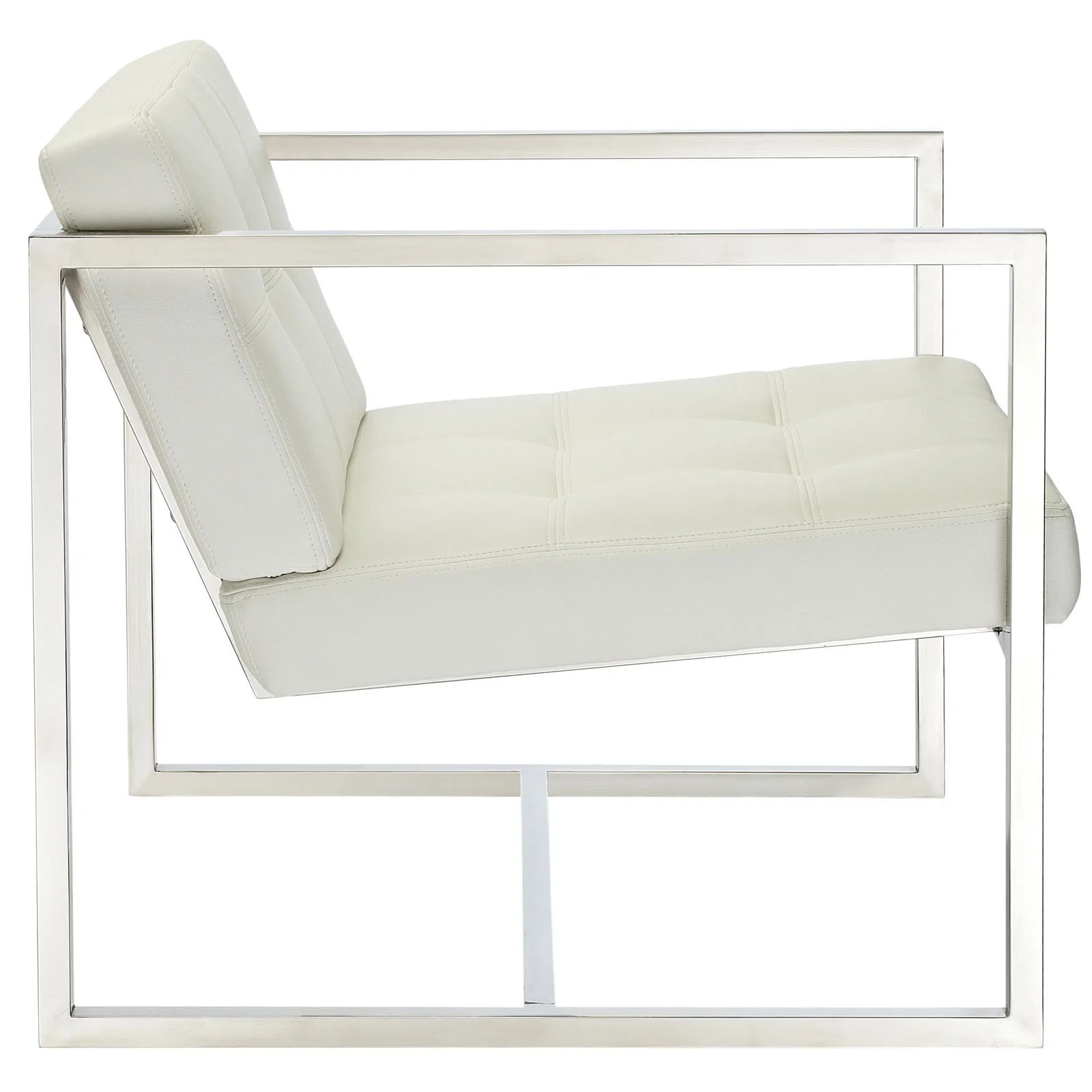 Hoki Lounge Chair White - Image 2