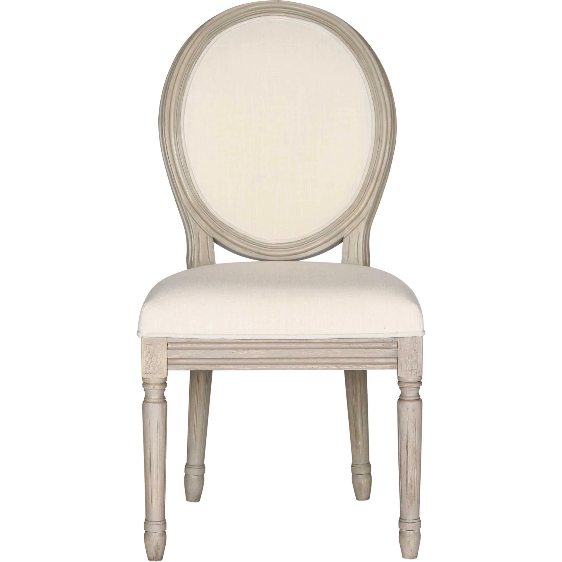 Holden Side Chair Light Beige/Rustic Gray (Set of 2) - Image 3
