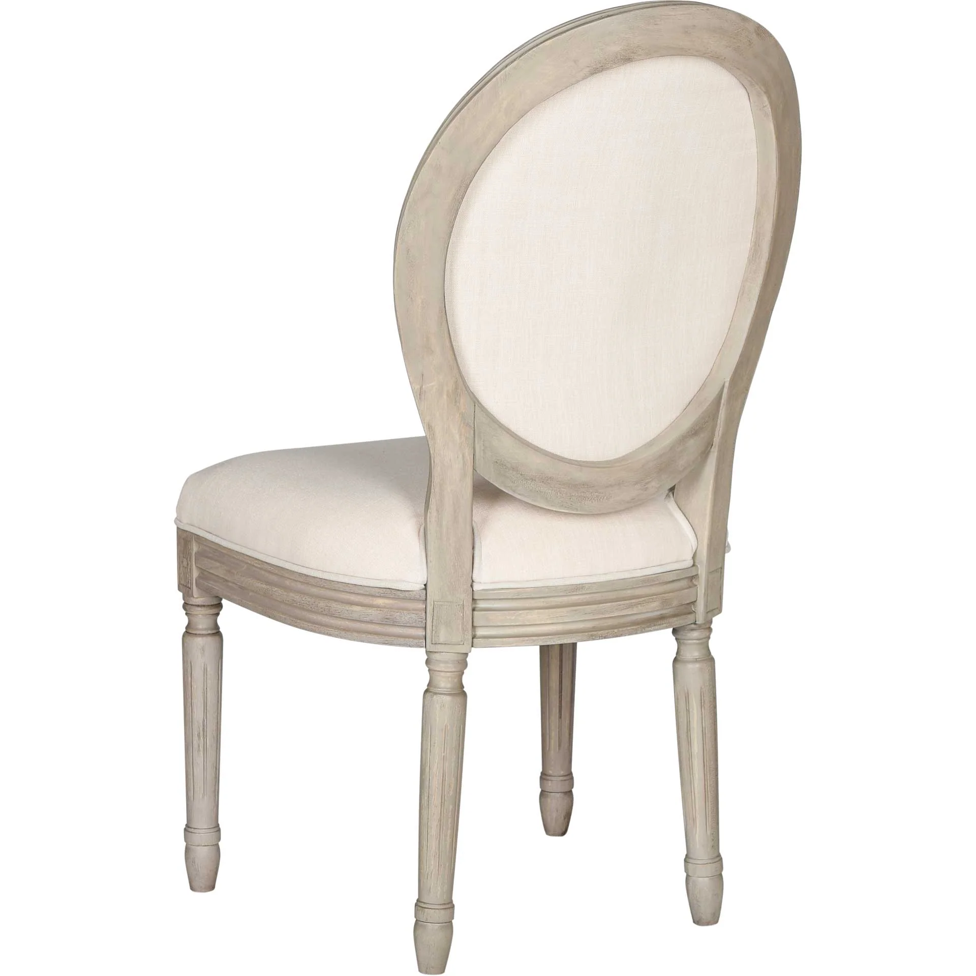 Holden Side Chair Light Beige/Rustic Gray (Set of 2) - Image 4