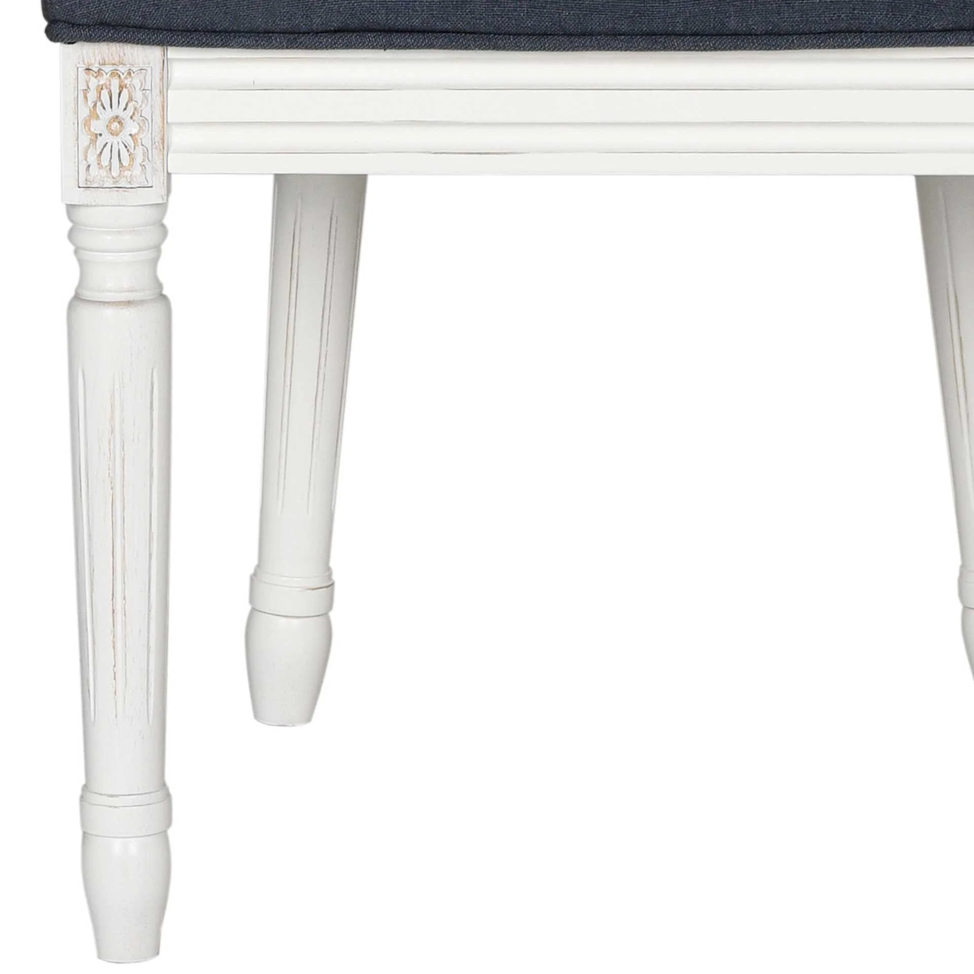 Holden Side Chair Navy/Cream (Set of 2) - Image 6