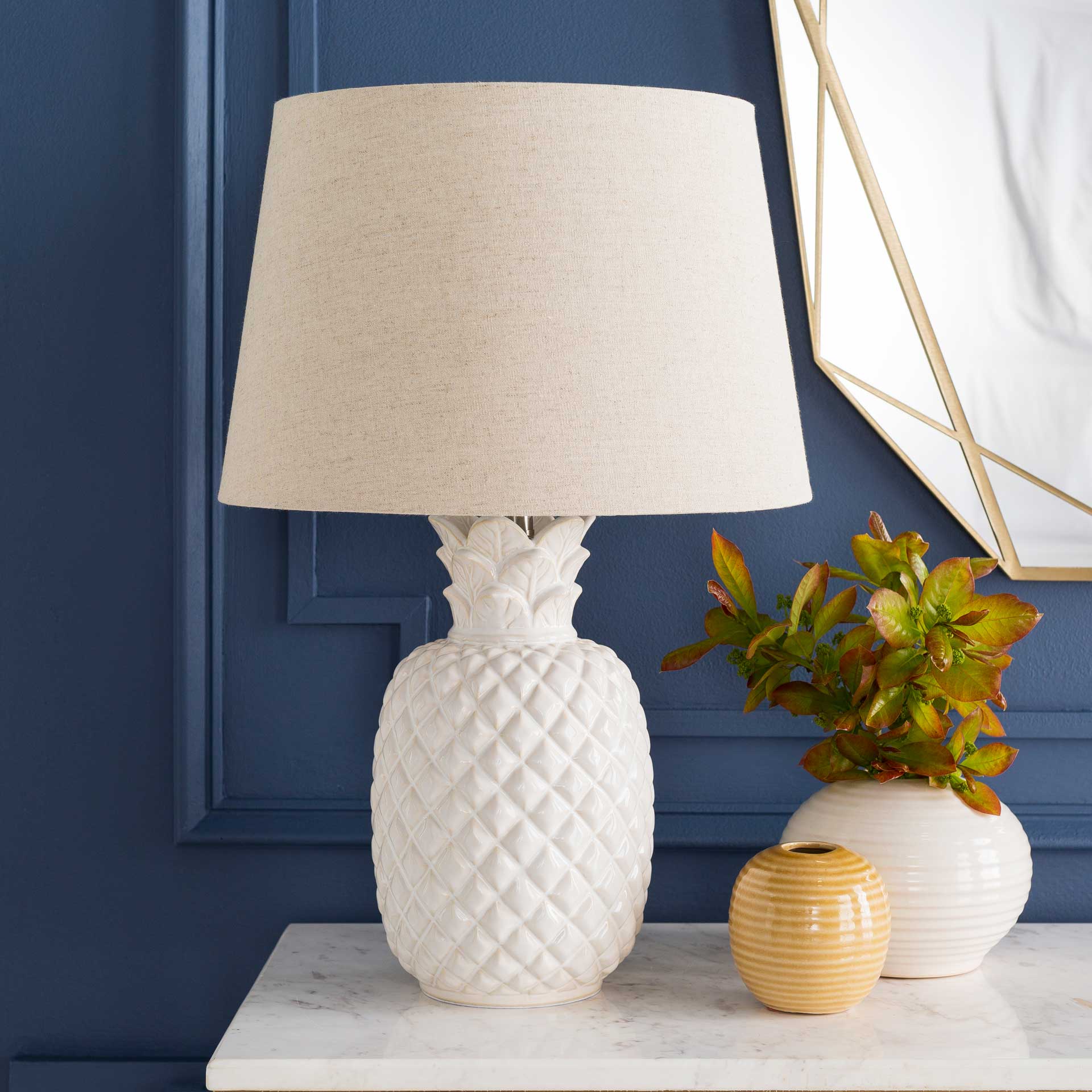 Holden Table Lamp Beige/Ivory/Off-White - Image 7