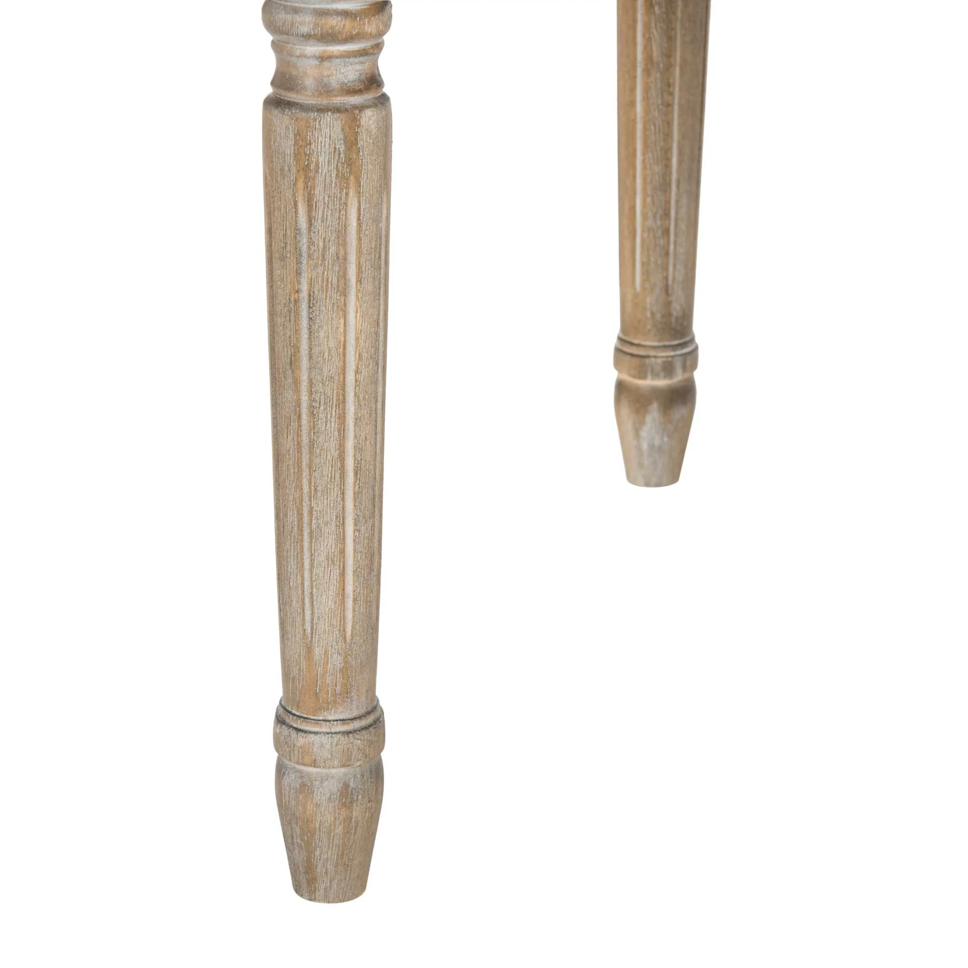 Holden Tufted Side Chair Beige/Rustic Oak (Set of 2) - Image 8