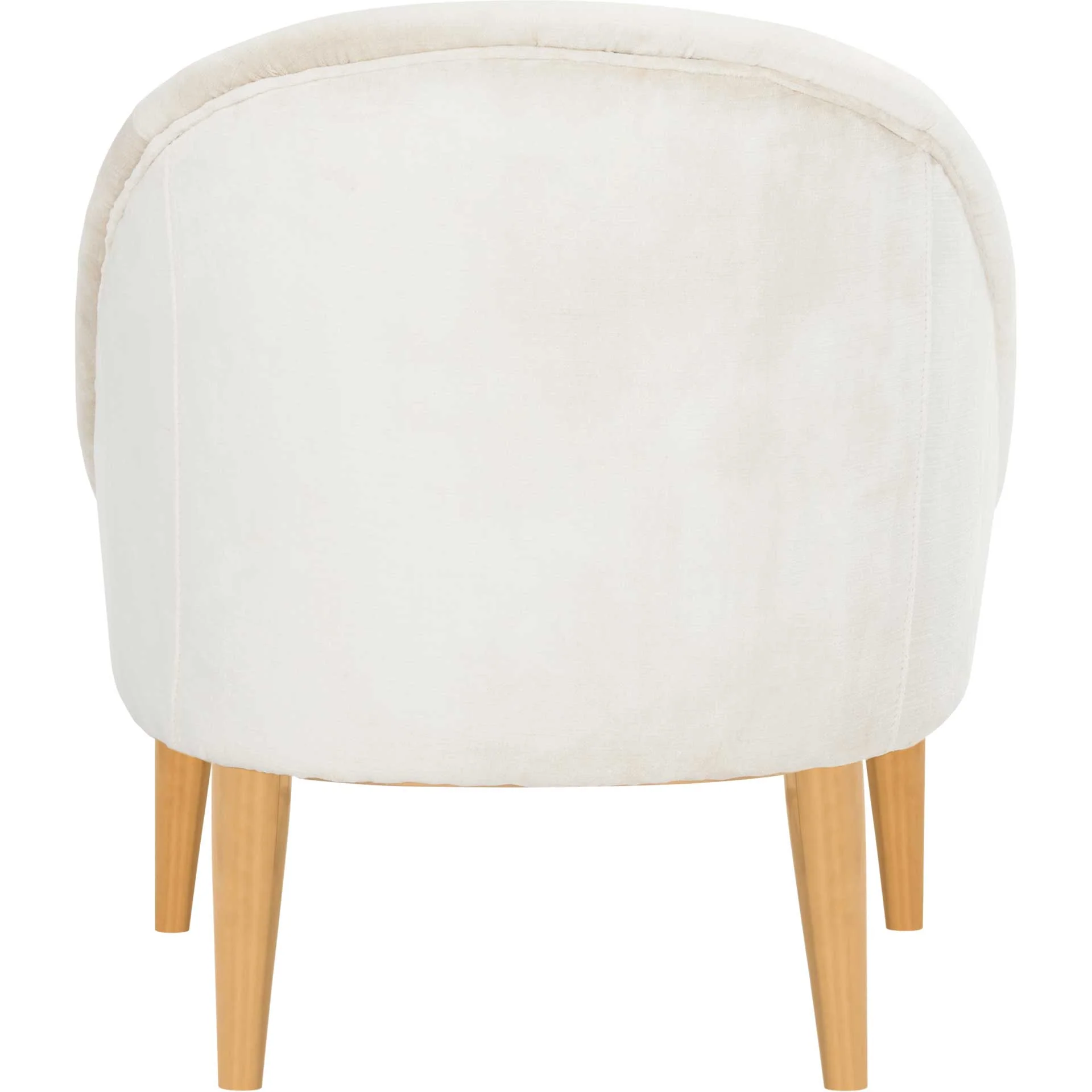 Holland Velvet Club Chair Gold/Bella White - Image 5