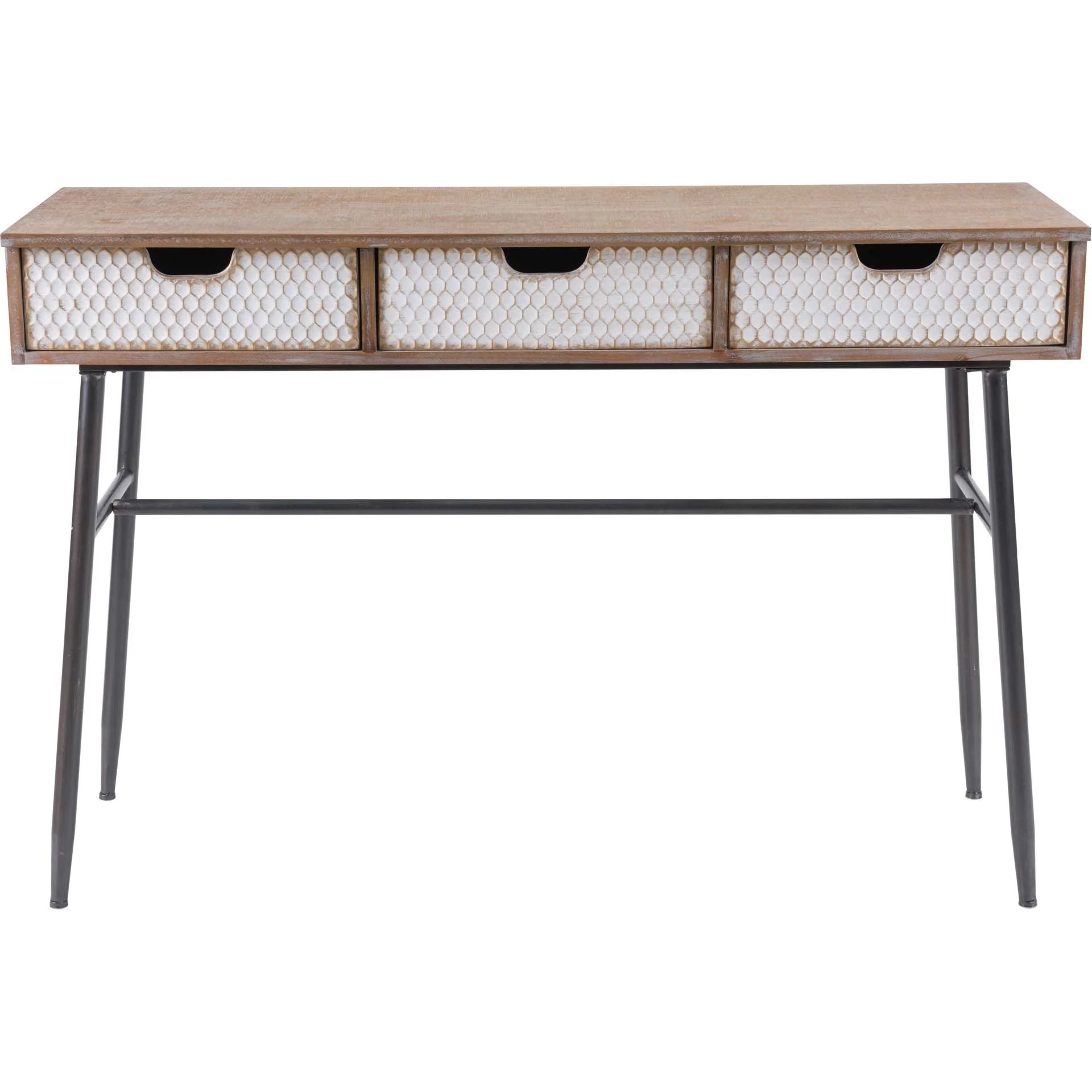 Honeycomb Desk Natural/White - Image 3