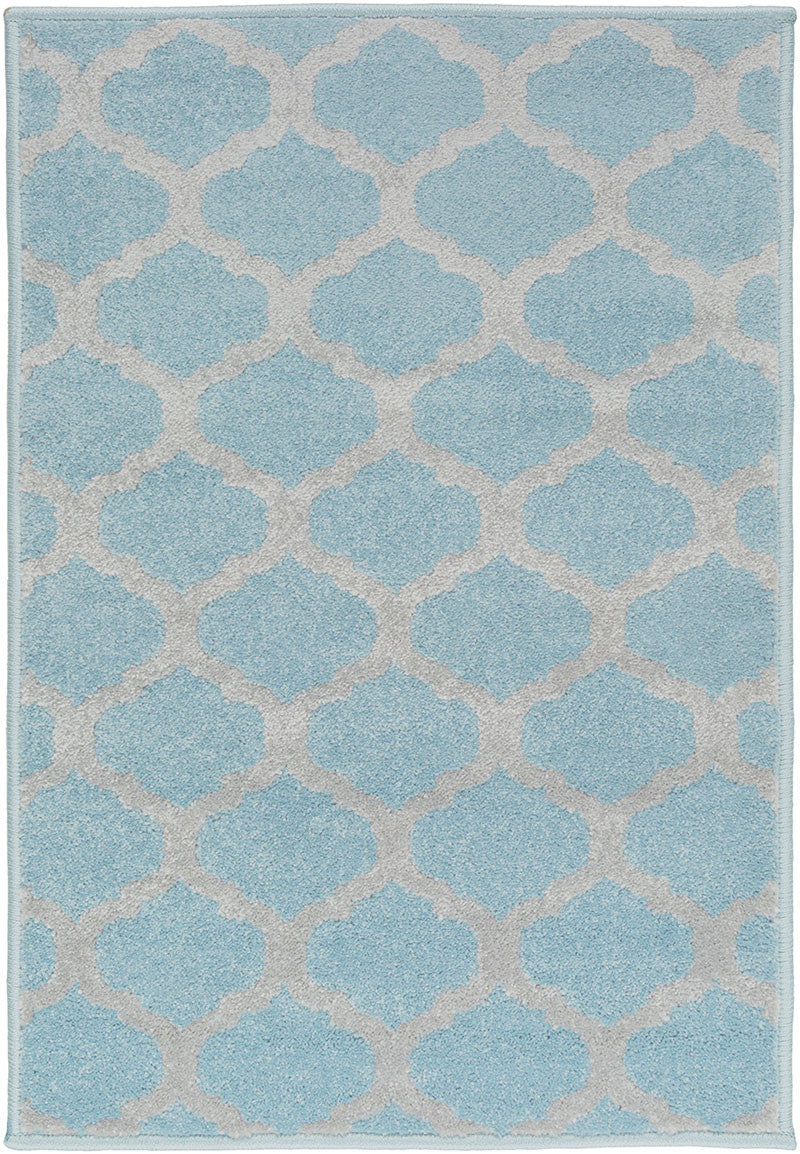 Horizon Lattice Slate/Charcoal Area Rug - Image 2