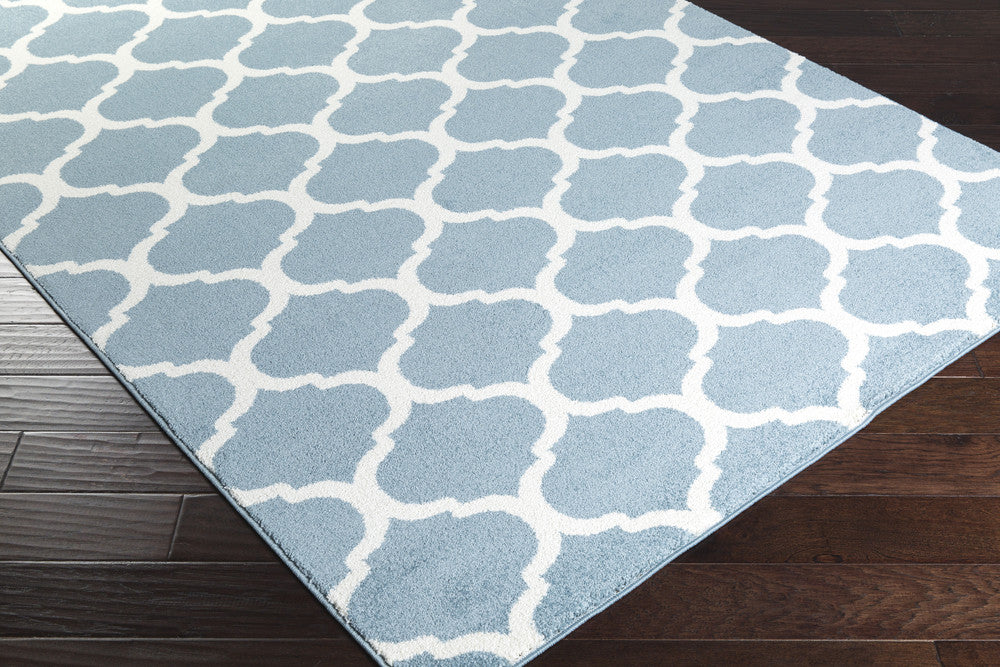 Horizon Lattice Slate/Ivory Area Rug - Image 2