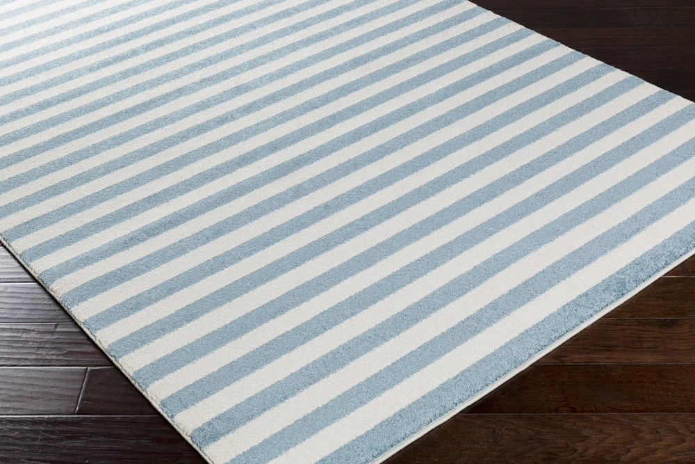 Horizon Lines Slate/Ivory Area Rug - Image 3