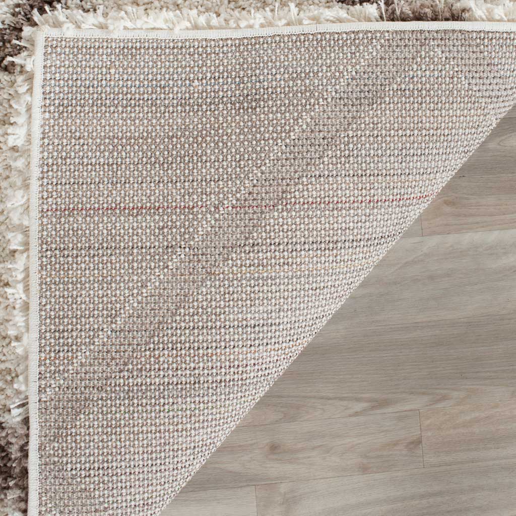 Hudson Shag Diamond Ivory/Beige Area Rug - Image 7