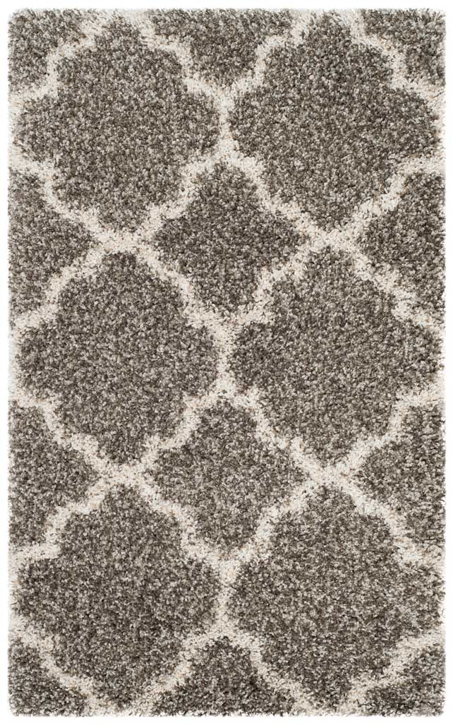 Hudson Shag Gray/Ivory Area Rug - Image 4
