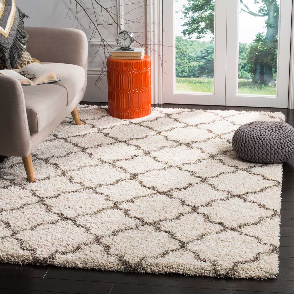 Hudson Shag Ivory/Gray Area Rug - Image 12