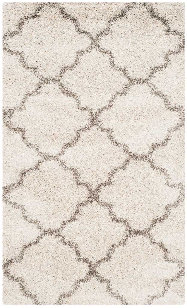 Hudson Shag Ivory/Gray Area Rug - Image 3