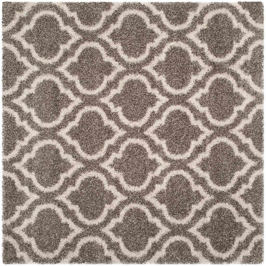 Hudson Shag Moroccan Gray/Ivory Area Rug - Image 2