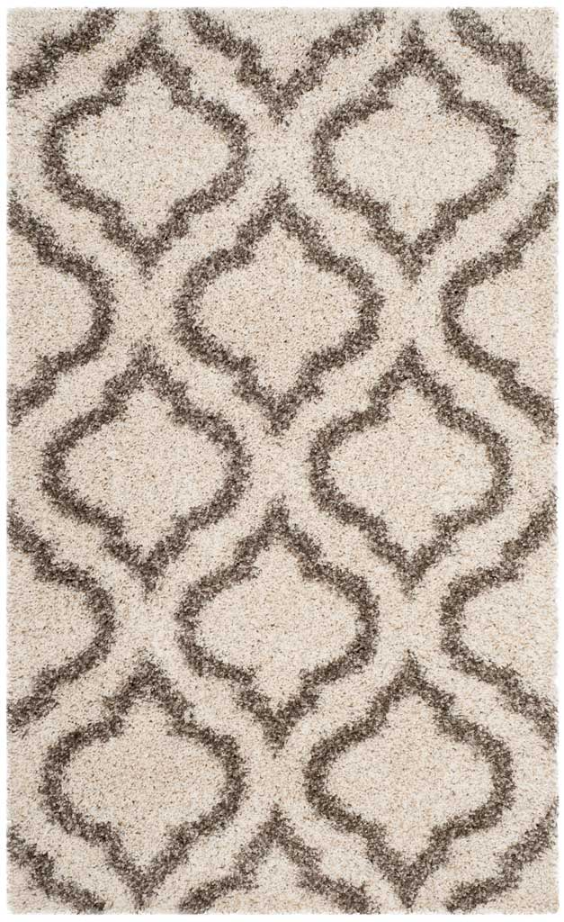 Hudson Shag Moroccan Ivory/Gray Area Rug - Image 4